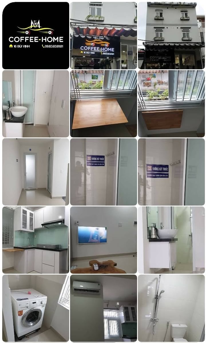 Căn hộ cho thuê đường Bùi Vịnh, Đà Nẵng 25m² - Sẵn nội thất hiện đại!