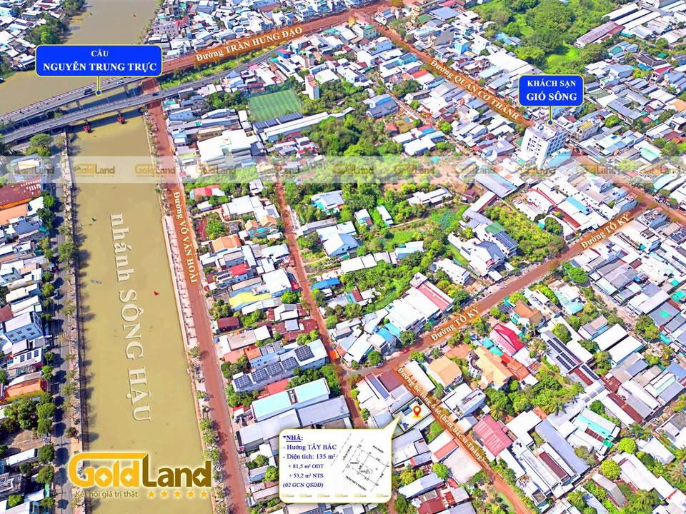 Nhà riêng Bình Khánh, Long Xuyên 135m² giá 2.4 tỷ - Thiết kế thông minh, khu dân cư văn minh!