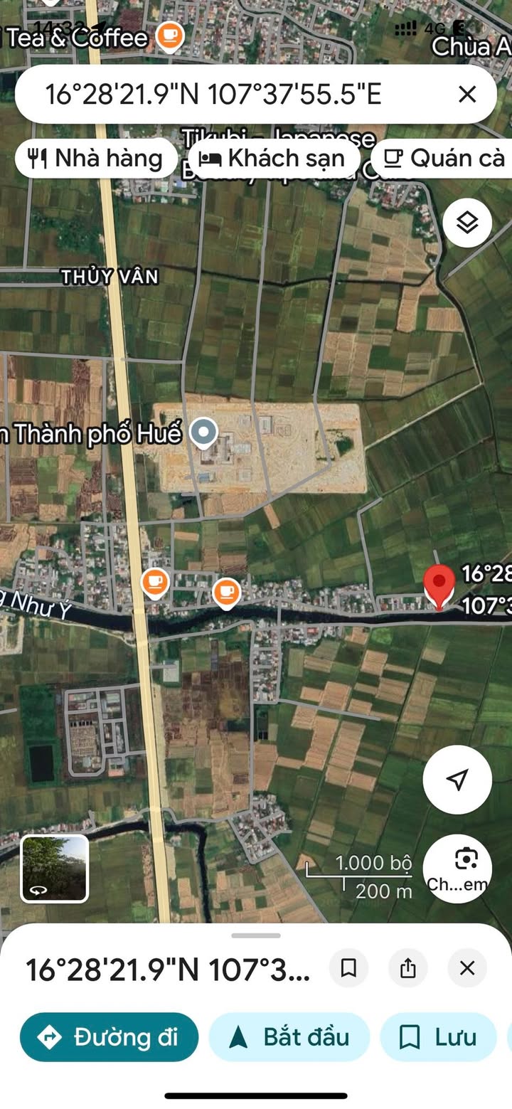 Đất Hương Thủy Thừa Thiên Huế 225m² giá 3.4 tỷ - Đầu tư tiềm năng, phong thủy tốt!