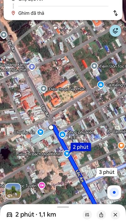 Đất thổ cư Lộc An, Bà Rịa - Vũng Tàu 140m² giá 2.3 tỷ - Vị trí đắc địa gần biển!