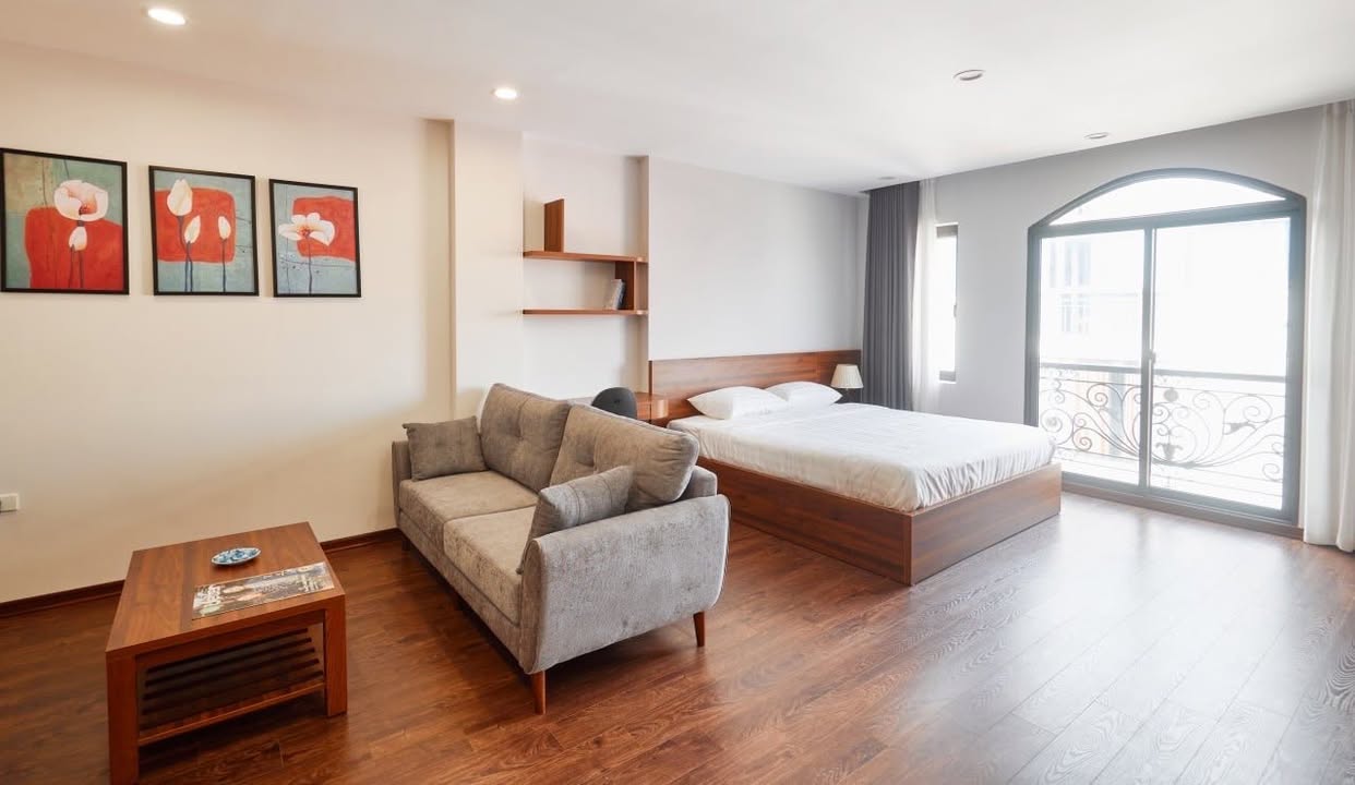 Cho thuê studio 50m² tại 76 Kim Mã Thượng, Ba Đình - Không gian sống hiện đại, thoáng đãng!