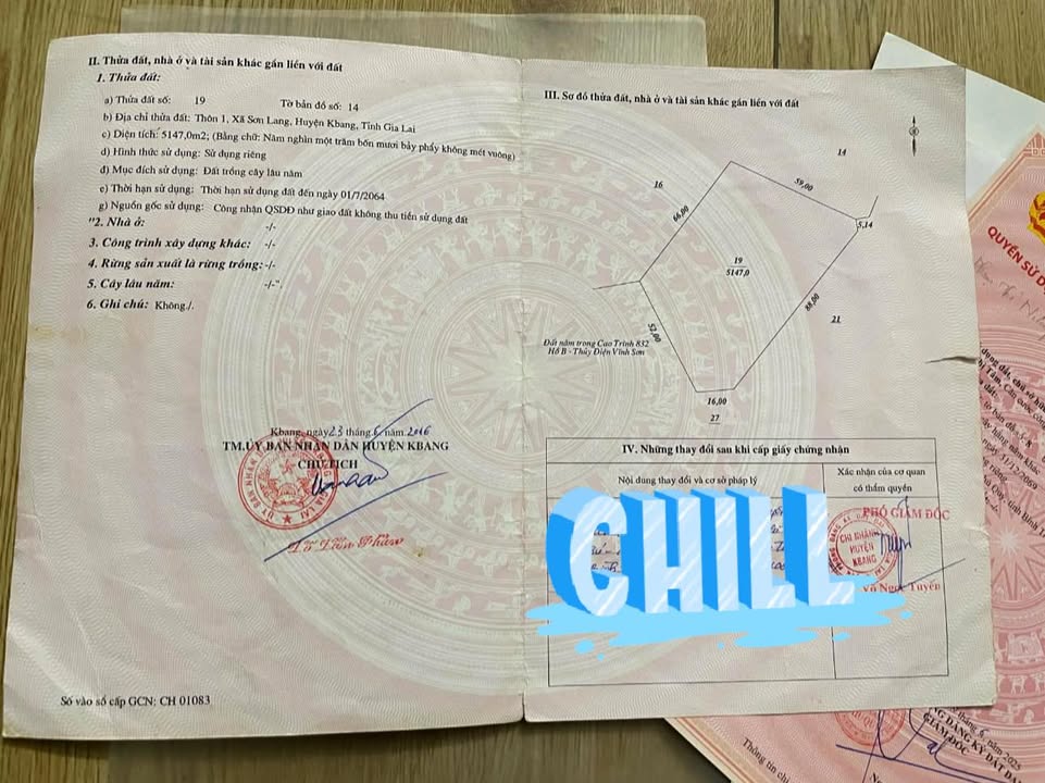 Đất nền xã Sơn Lang Gia Lai 7 xào - Sổ đỏ chính chủ giá chỉ 759 triệu!