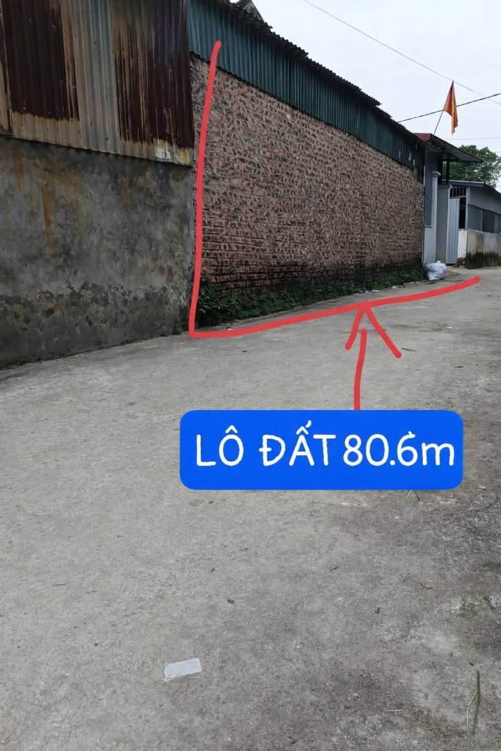 Đất thổ cư Chương Dương, Hà Nội 80.6m² - Mặt tiền rộng, giá thỏa thuận!