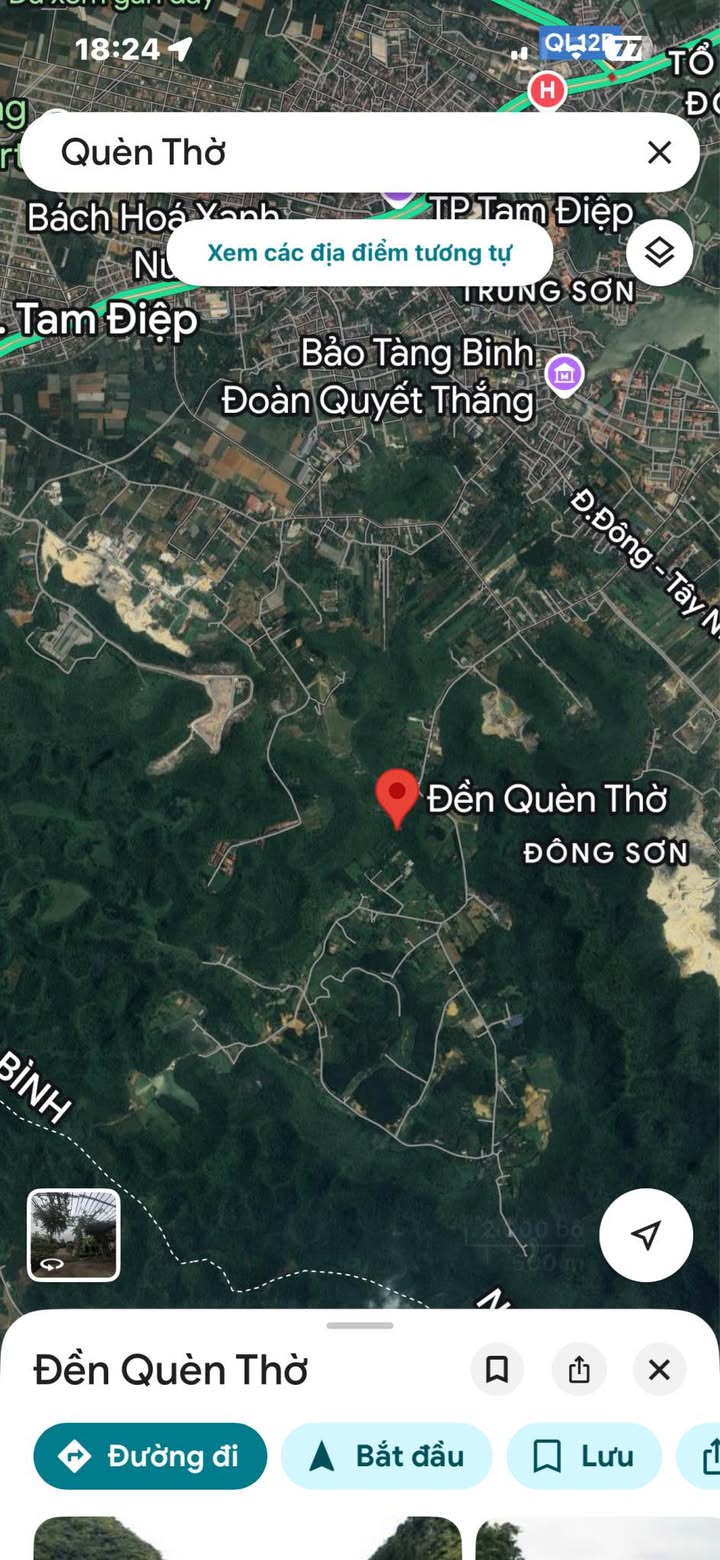 Đất nền 2400m² tại Đông Sơn, Tam Điệp - Cơ hội đầu tư tiềm năng!