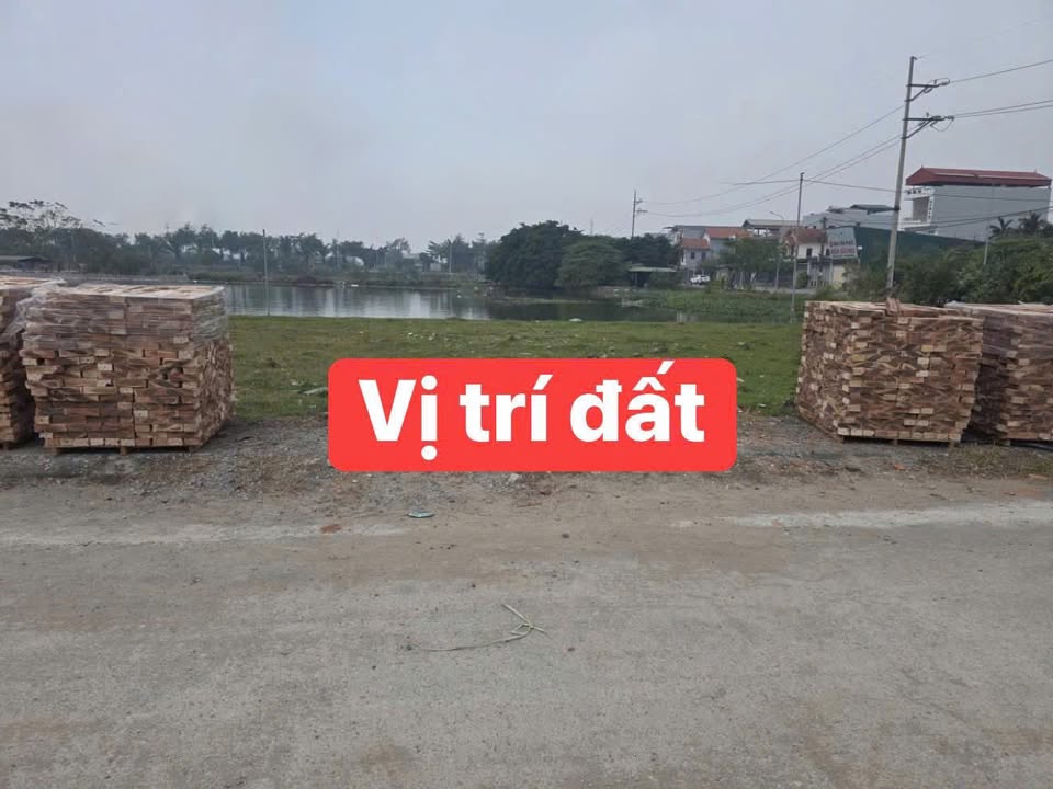 Đất nền Liên Châu - Thanh Oai 100m² giá 8 tỷ - View hồ, 2 mặt tiền thoáng