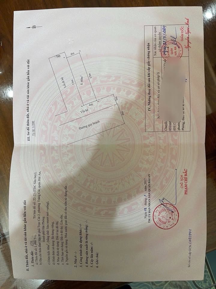 Đất nền góc Tràng Cát, Hải An, Hải Phòng 60m² giá 3.72 tỷ - Tiềm năng phát triển vượt trội!