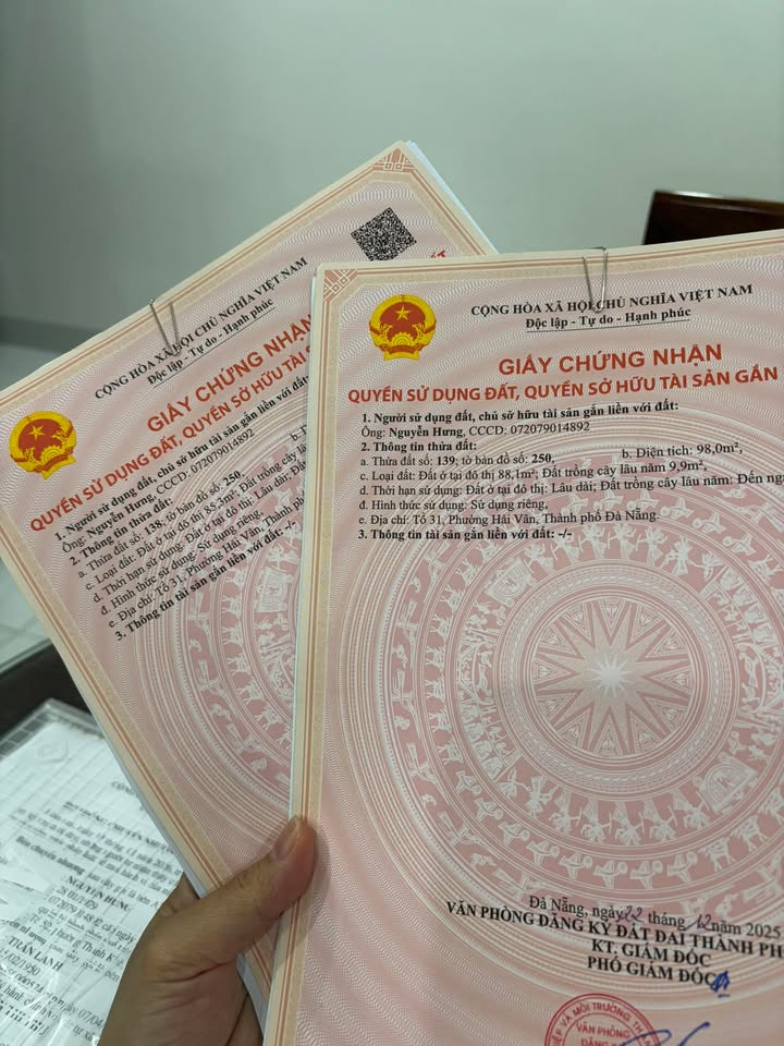 Đất nền Ngô Xuân Thu, Liên Chiểu, Đà Nẵng 89m² giá 3.65 tỷ - Sổ đỏ chính chủ, công chứng ngay!
