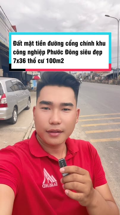 Đất mặt tiền khu công nghiệp Phước Đông 252m² - Cơ hội đầu tư sinh lời