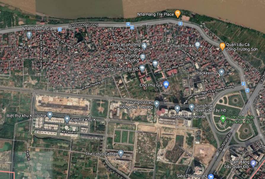 Đất Phú Thượng Tây Hồ 105m² giá 21 tỷ - Ô tô vào đất, gần trục cảnh quan sông Hồng!