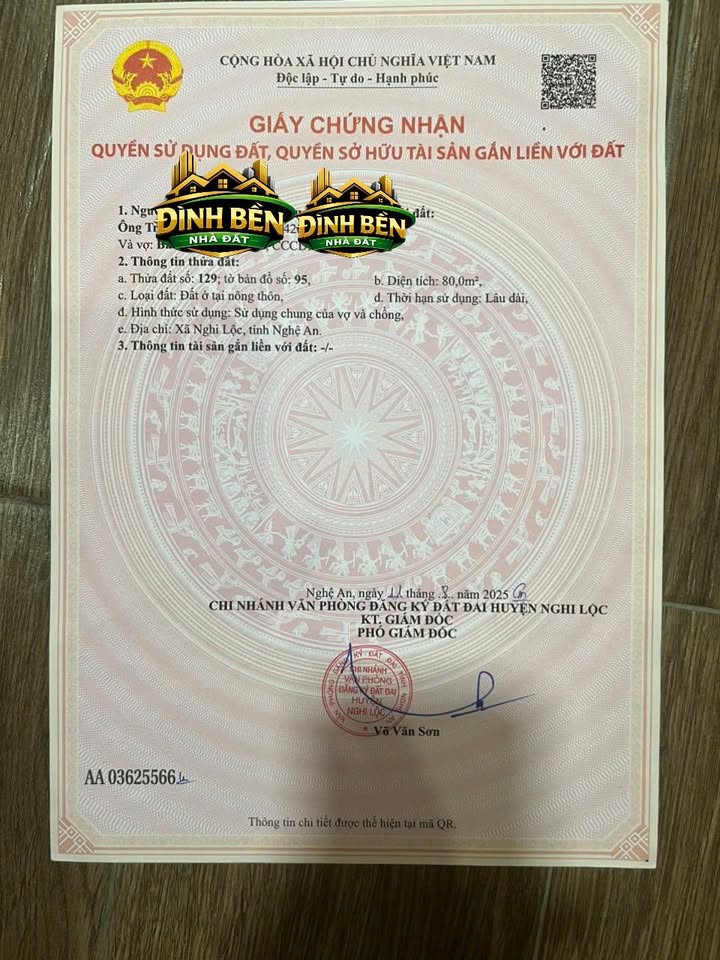 Đất Nghi Vạn 80m² giá 1 tỷ - Gần KDT Euro Window Nghi Liên!