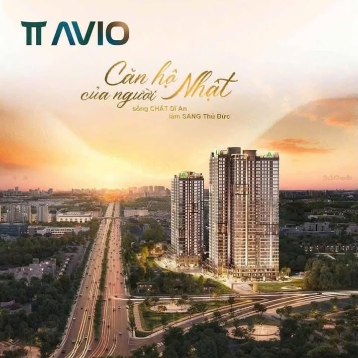 Căn hộ TT AVIO Dĩ An 56m² giá 2.4 tỷ - Thiết kế tinh tế, chính chủ bán gấp!