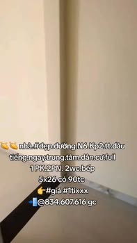 Nhà đẹp đường N6, thị trấn Dầu Tiếng, 130m² giá chỉ 1 tỷ - Chính chủ bán gấp!