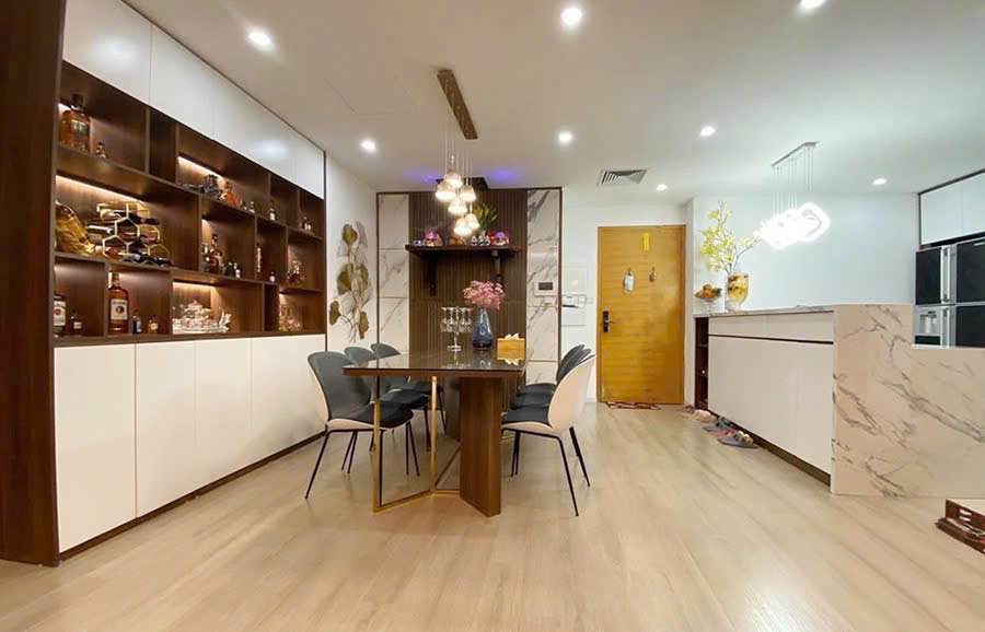 Căn hộ Sky City Tower Đống Đa 139m² giá 18.088 tỷ - View thoáng mát, ánh sáng tự nhiên!