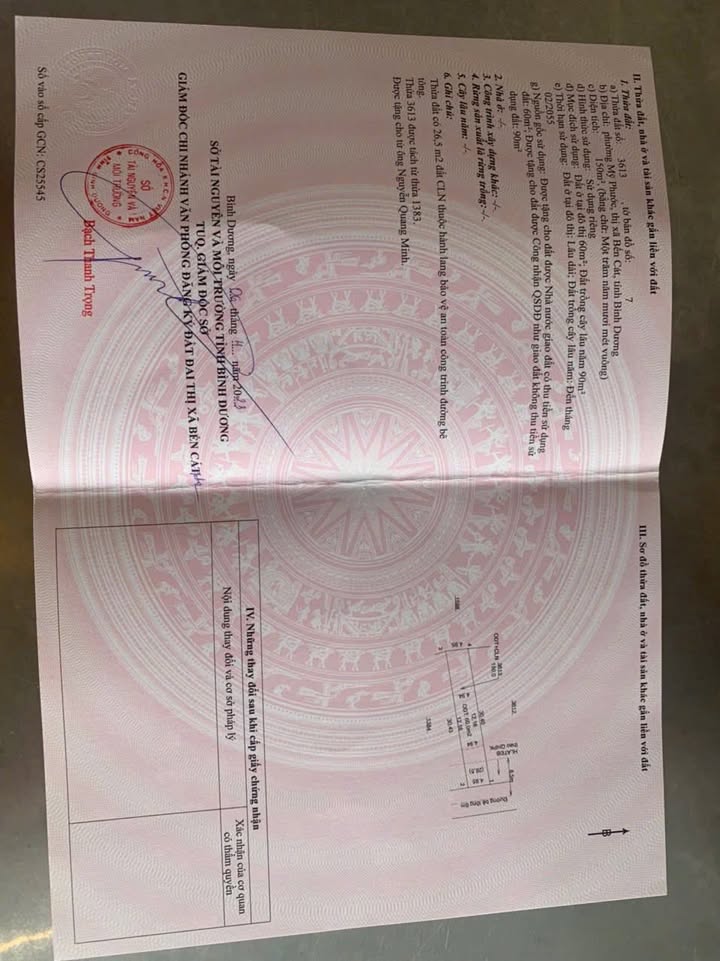 Đất nền Bến Cát, Bình Dương 310m² giá 2 tỷ - Đất thổ cư, sổ hồng chính chủ!