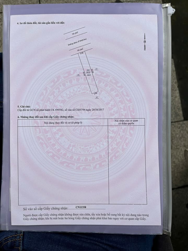 Đất thổ cư 150m² đường 84, Phú Tân, Thủ Dầu Một - Cơ hội đầu tư giá rẻ!