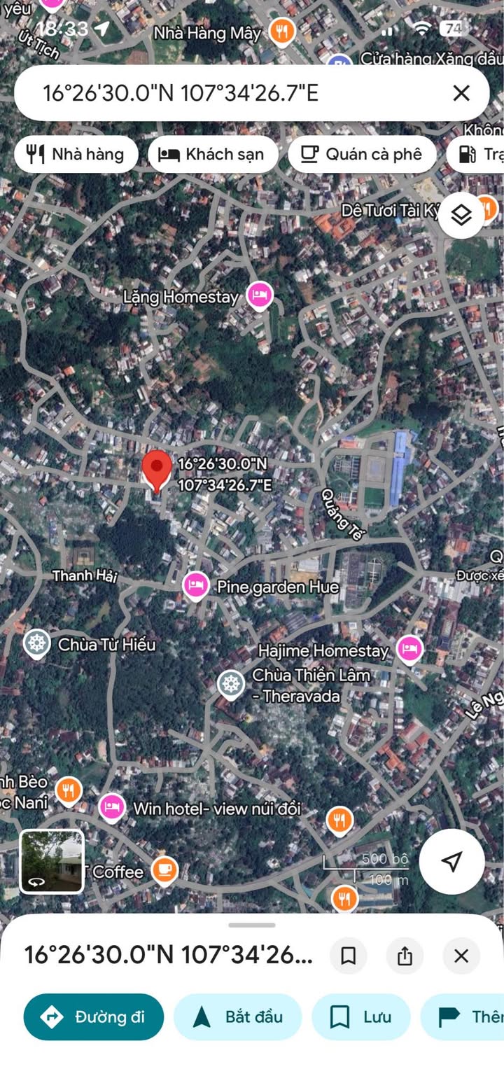 Đất thổ cư Thủy Xuân - 113m² giá 1.9 tỷ - Ô tô vào tận nơi!