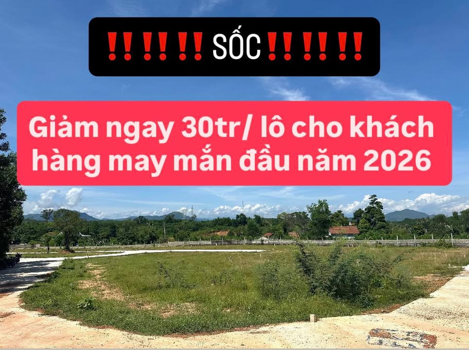 Đất nền Dạ Lê, Huế 90m² từ 558 triệu - Giảm ngay 30 triệu cho khách chốt nhanh!