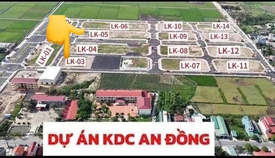 Đất nền Lô góc LK3_1 An Đồng 136,5m² giá 2.3 tỷ - Cơ hội đầu tư sinh lời cao!