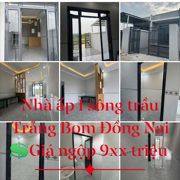 Nhà mới xây 93m² tại ấp 1 Sông Trầu, Trảng Bom chỉ 900 triệu - Cơ hội vàng cho nhà đầu tư!