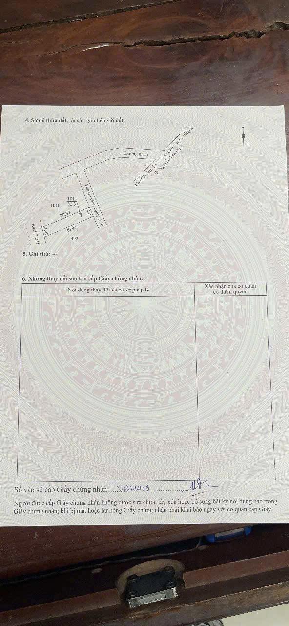 Đất nền hẻm Nguyễn Văn Cừ, 82m² giá 2.49 tỷ - Pháp lý rõ ràng, xây dựng tự do!