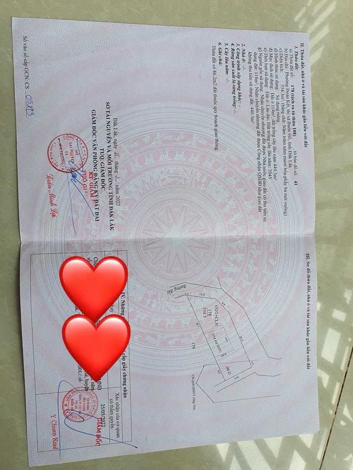 Đất thổ cư 420m² Đoàn Kết, Buôn Hồ giá 4.62 tỷ - Chính chủ bán gấp!