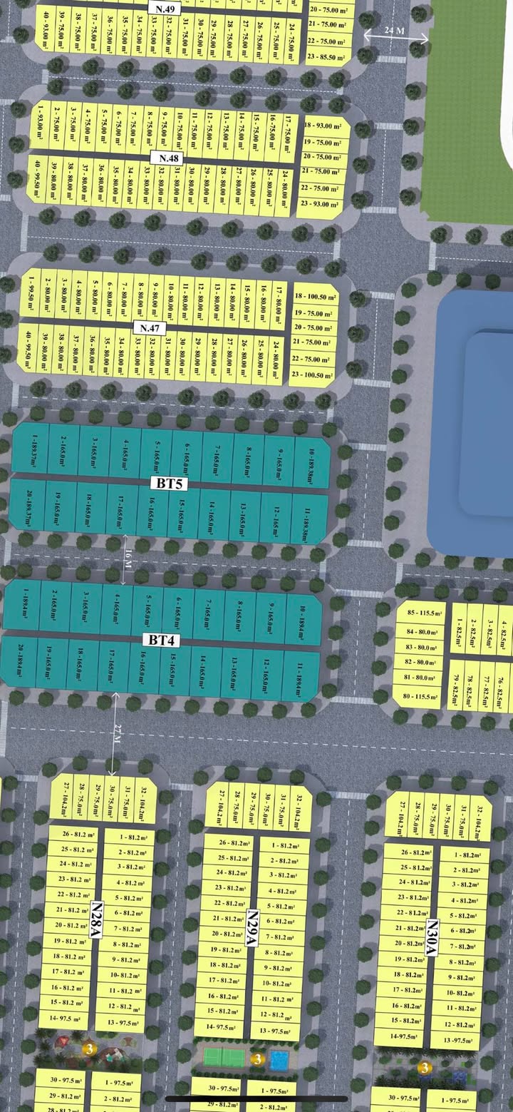 Đất nền lô góc tại khu đô thị Rùa Vàng, Bắc Giang 190m² - Giá chủ đầu tư ưu đãi!