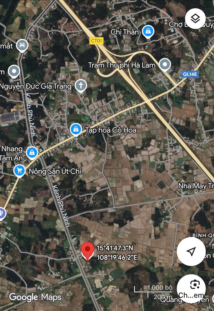 Đất Vườn Bình Quý, Thăng Bình 1120m² chỉ 800 triệu - Cơ hội đầu tư tuyệt vời!