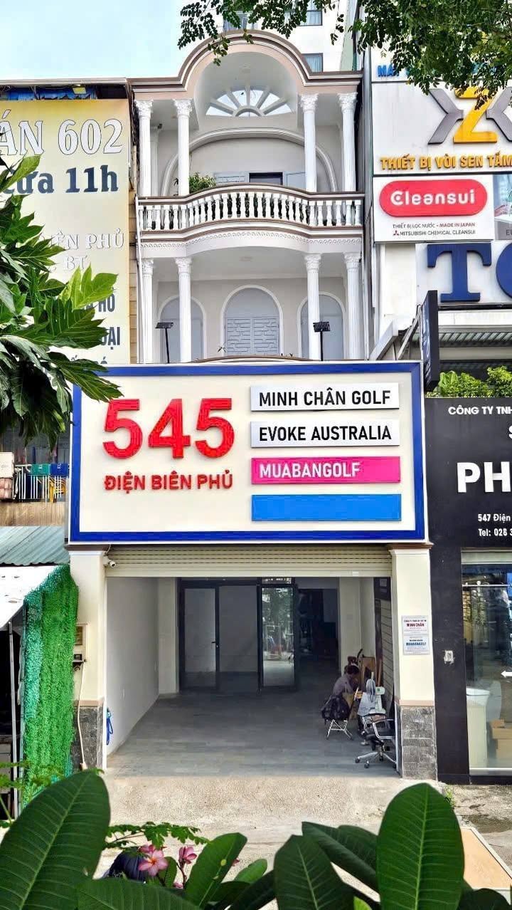 Nhà FrontHouse 545 Điện Biên Phủ, Q. Bình Thạnh, 82m² - Thiết kế 4 tầng tiện lợi