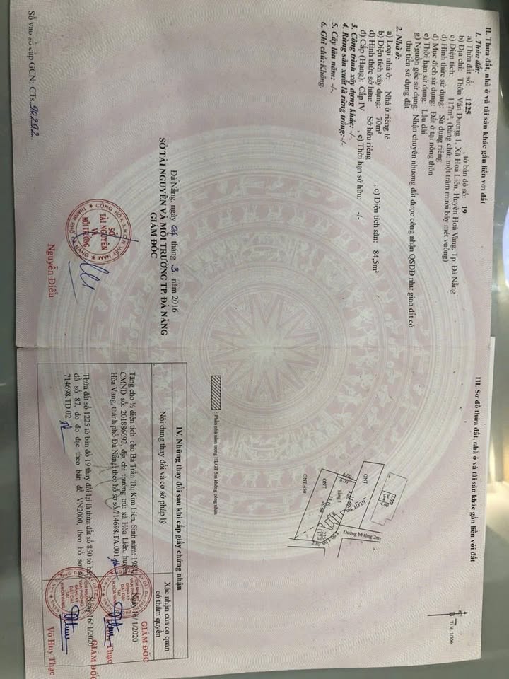 Nhà đẹp Hòa Liên Đà Nẵng 117m² giá 2 tỷ - Đầu tư sinh lời ngay!