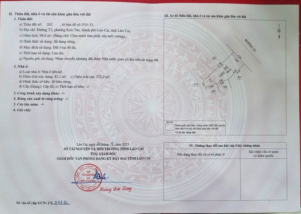 Shophouse Kim Tân 98.6m² giá 5.5 tỷ - Đầu tư sinh lời ngay!