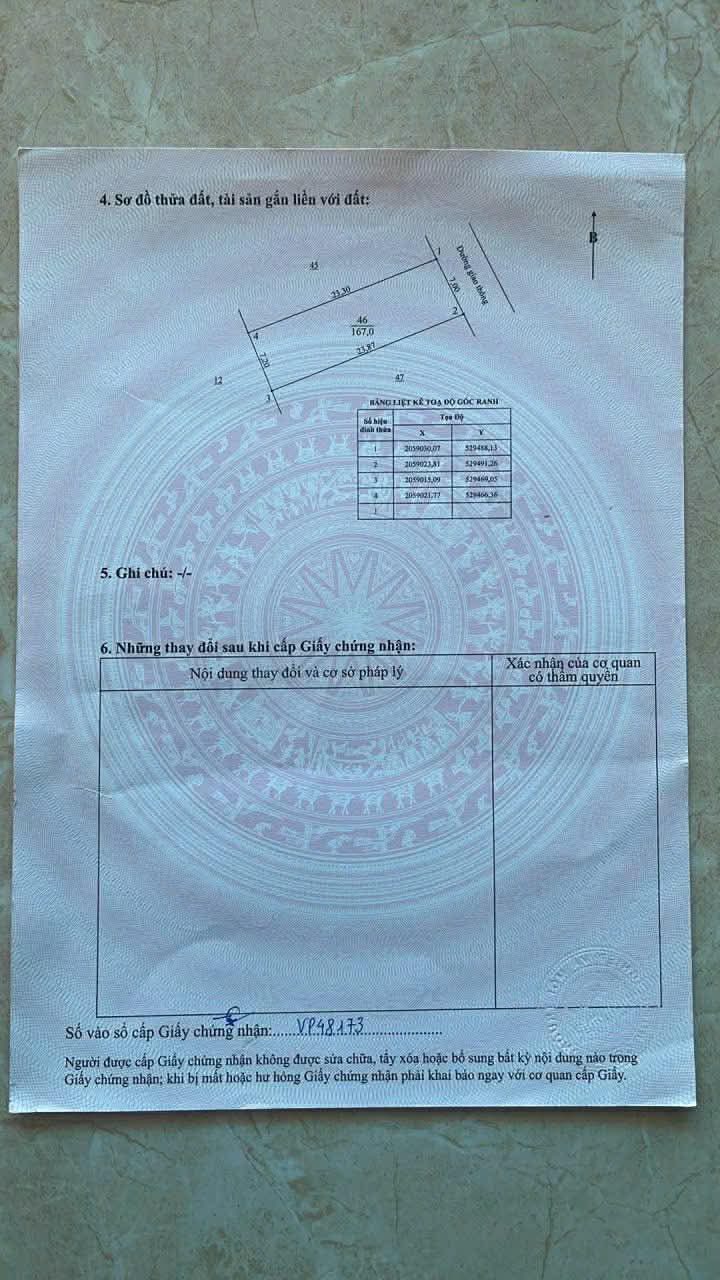 Đất Nền Xuân Mỹ Nghi Xuân 167m² giá 1.12 tỷ - Nở hậu, hướng Đông