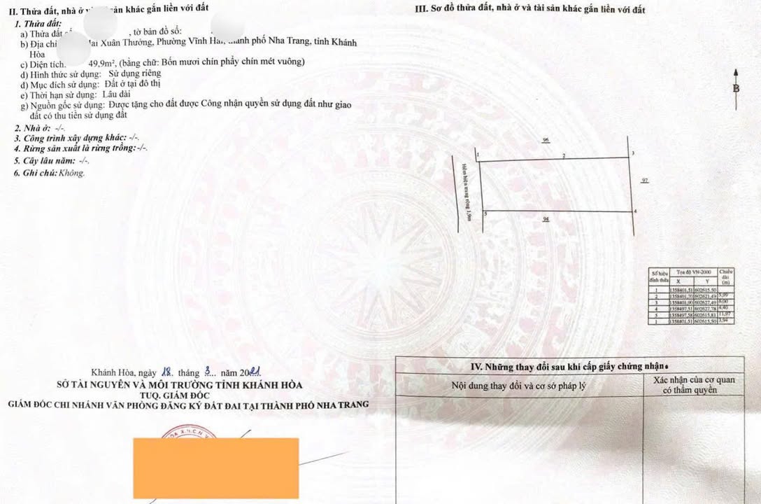 Nhà 2 tầng phường Vĩnh Hòa 49,9m² giá 2,55 tỷ - Gần biển chỉ vài phút di chuyển!