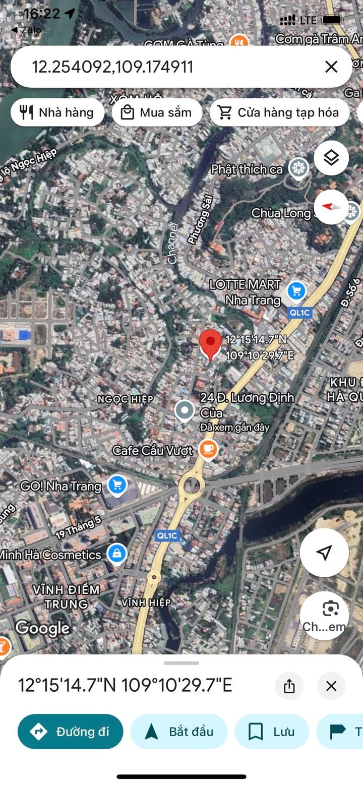 Đất hẻm 24 Lương Đình Của, Ngọc Hiệp 124.8m² - Đường rộng, sổ hồng chính chủ!