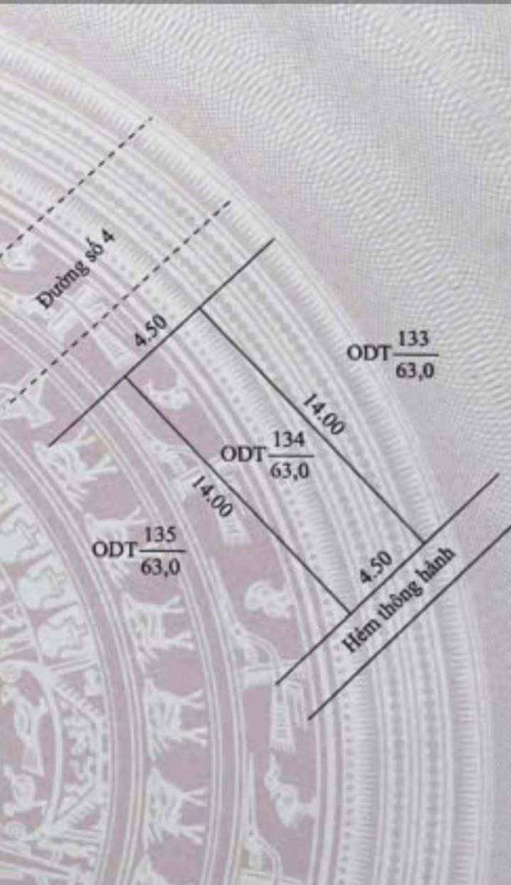 Đất nền đường số 4, Khu Tây Đại học, Long Xuyên 63m² giá 1.3 tỷ - Sổ đỏ chính chủ