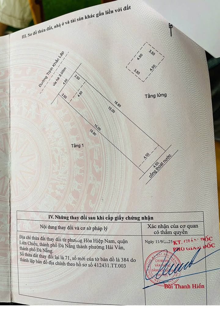 Nhà cấp 4 mặt tiền Trịnh Khắc Lập, Đà Nẵng 85m² giá 5 tỷ - Đầu tư sinh lời cao!