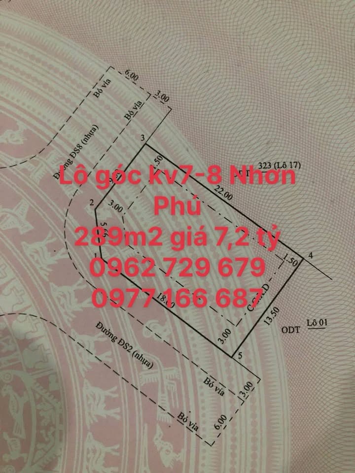 Biệt thự góc Nhơn Phú Quy Nhơn 289m² giá 7.2 tỷ - View công viên tuyệt đẹp!