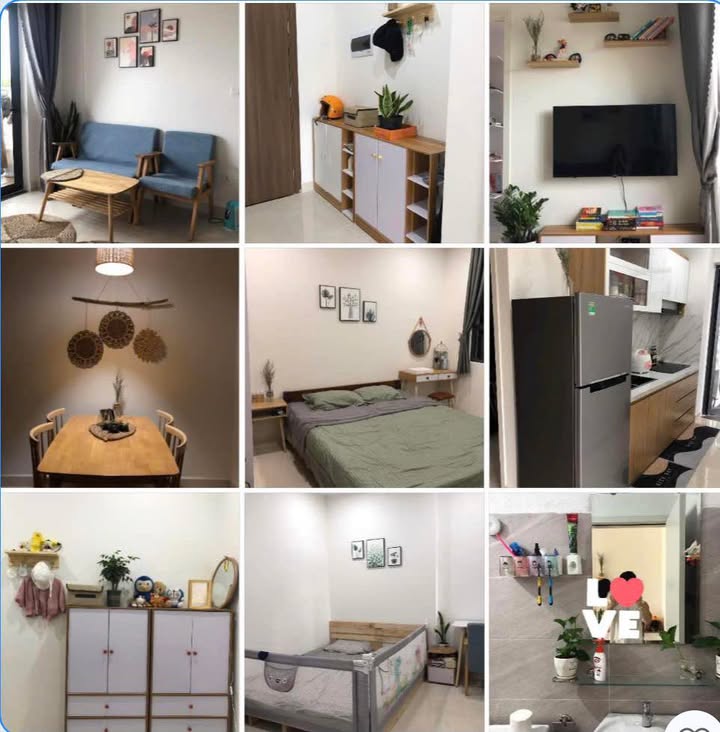 Căn hộ Ecohome Nhơn Bình 53m² giá 3.8 triệu - Full nội thất tiện nghi!