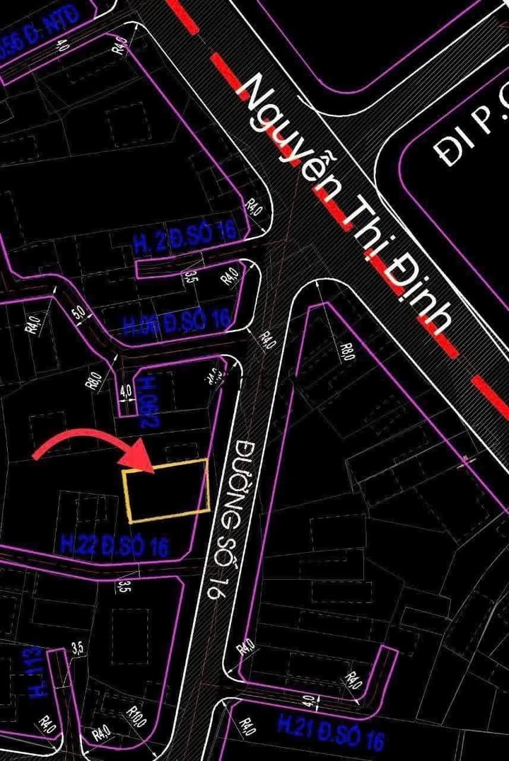 Đất mặt tiền Đường 16, Phường Cát Lái, Quận 2 - 104,4m² giá 14,5 tỷ - Đầu tư sinh lời bền vững!