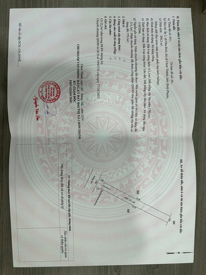 Đất nền liền kề mặt tiền đường số 2 Nha Bích 290m² giá 600 triệu - Cơ hội đầu tư hấp dẫn!