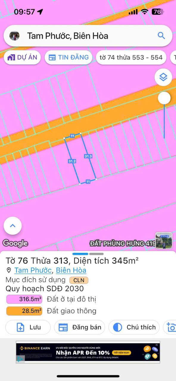 Đất Mặt Tiền Kinh Doanh Hẻm Sân Bóng Thanh Bình - 341m² Giá 3.65 Tỷ - Cơ Hội Đầu Tư Hiếm Có!