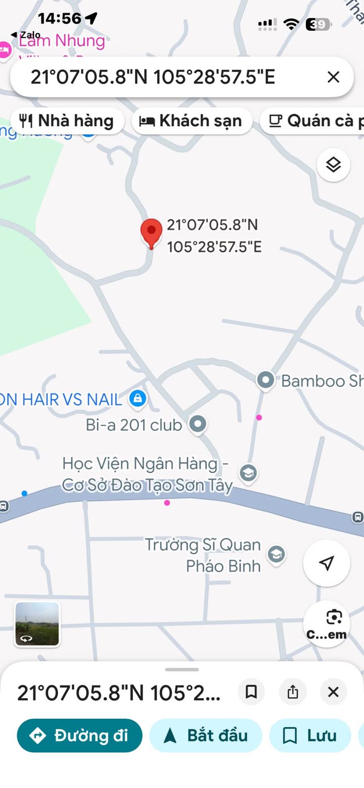 Đất thổ cư 113m² tại Tùng Thiện, Sơn Tây - Giá 1.5 tỷ, cơ hội đầu tư hấp dẫn!