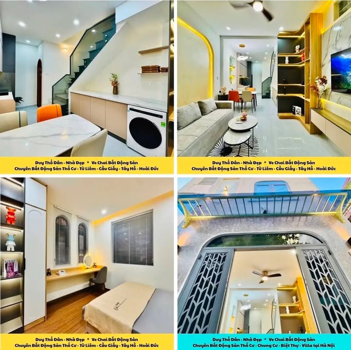 Nhà riêng Trần Bình, Cầu Giấy 54m² giá 12 tỷ - Thiết kế hiện đại, lô góc thoáng mát!