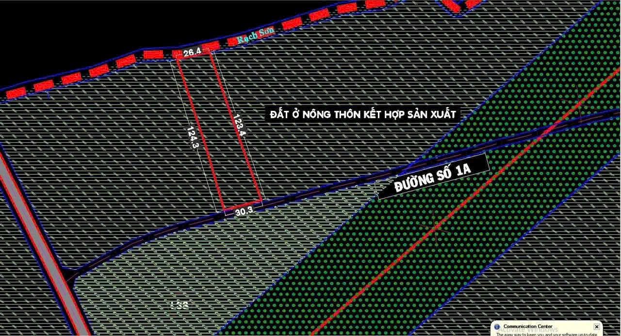 Đất nền Nhuận Đức, Củ Chi 3234m² giá 20 tỷ - Đầu tư lý tưởng với pháp lý rõ ràng!