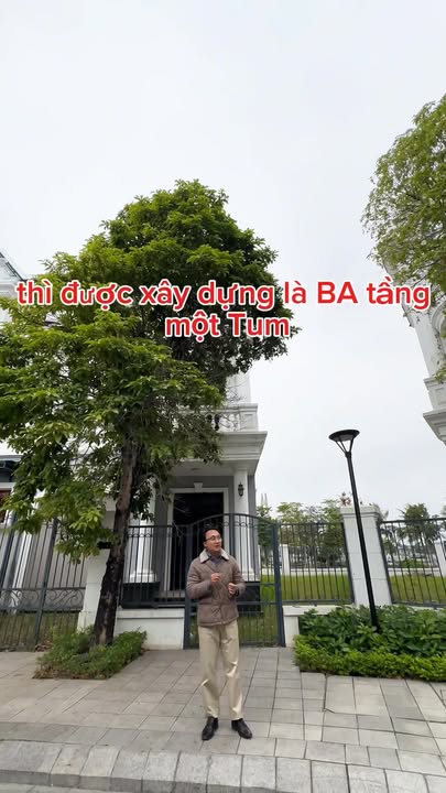 Biệt thự song lập Monaco_Vin Imperia Hải Phòng 271m² giá 39 tỷ - View công viên tuyệt đẹp!