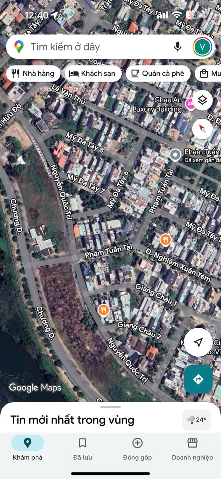 Nhà 3 tầng đường Phạm Tuấn Tài, Đà Nẵng, 100m² giá 12 tỷ - Vị trí đắc địa gần sông!