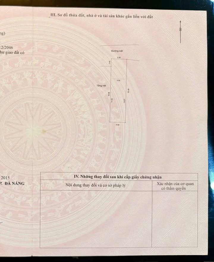 Nhà cấp 4 K242 Tô Hiệu, Đà Nẵng 102m² giá 4 tỷ - Gần chợ và trường học!