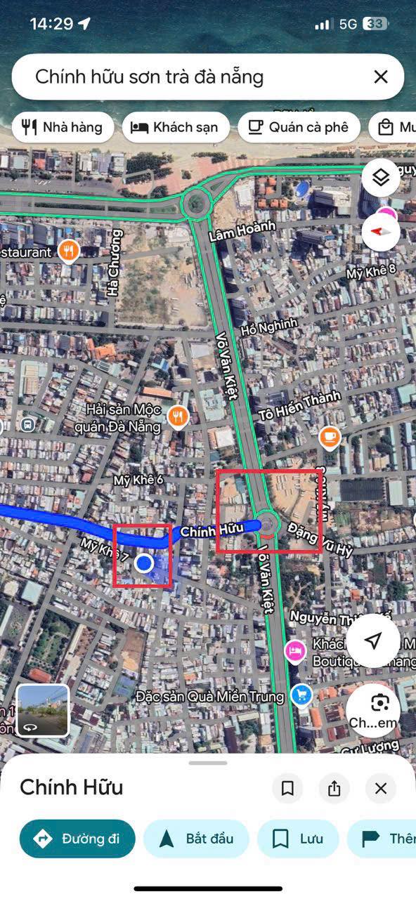 Đất 2 mặt tiền Mỹ Khê, Đà Nẵng 115m² giá 2x tỷ - Cơ hội đầu tư sinh lời!