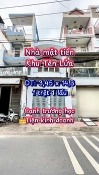 Nhà mặt tiền Khu Tên Lửa, Bình Tân 50m² - Kinh doanh sầm uất, giá chỉ 6 tỷ!