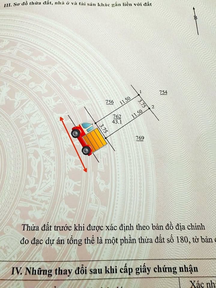 Đất nền Đồng Nhân, An Khánh 43m² giá 6.99 tỷ - Ô tô vào tận nhà!