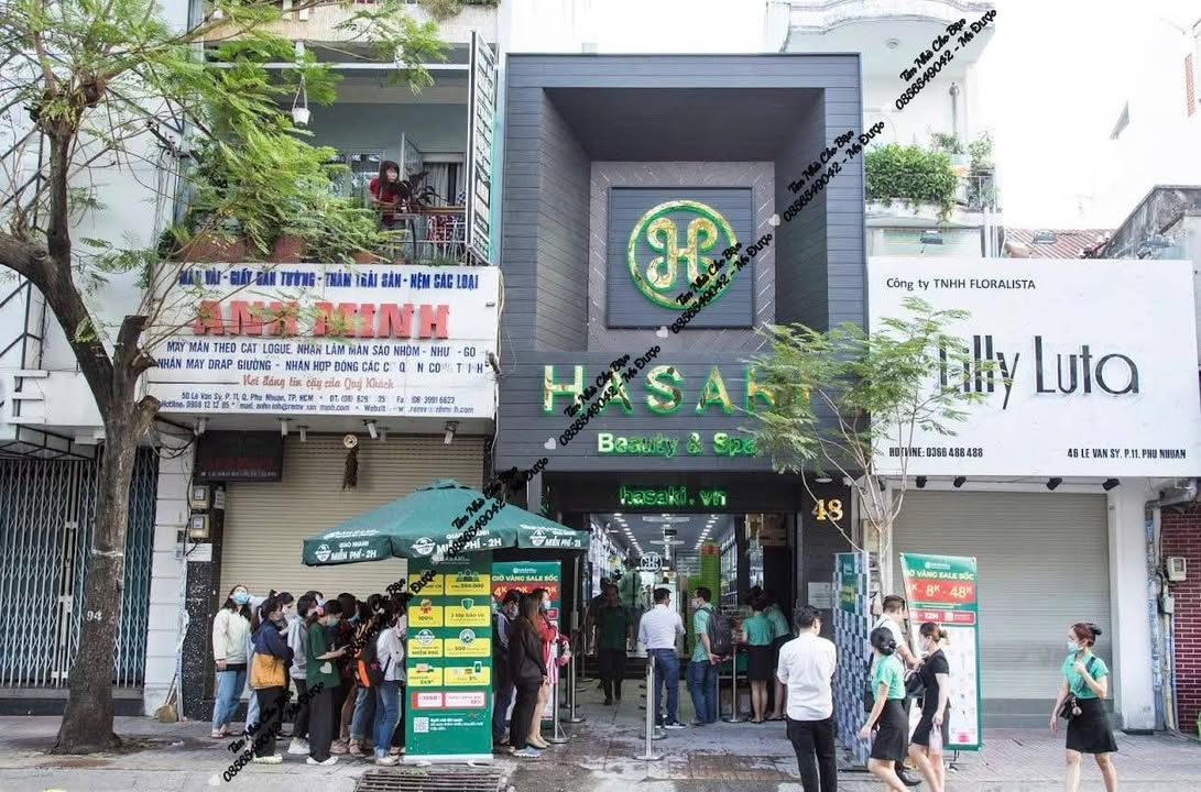 Showroom cho thuê Lê Văn Sỹ 160m² - Góc 2 mặt tiền độc bản!